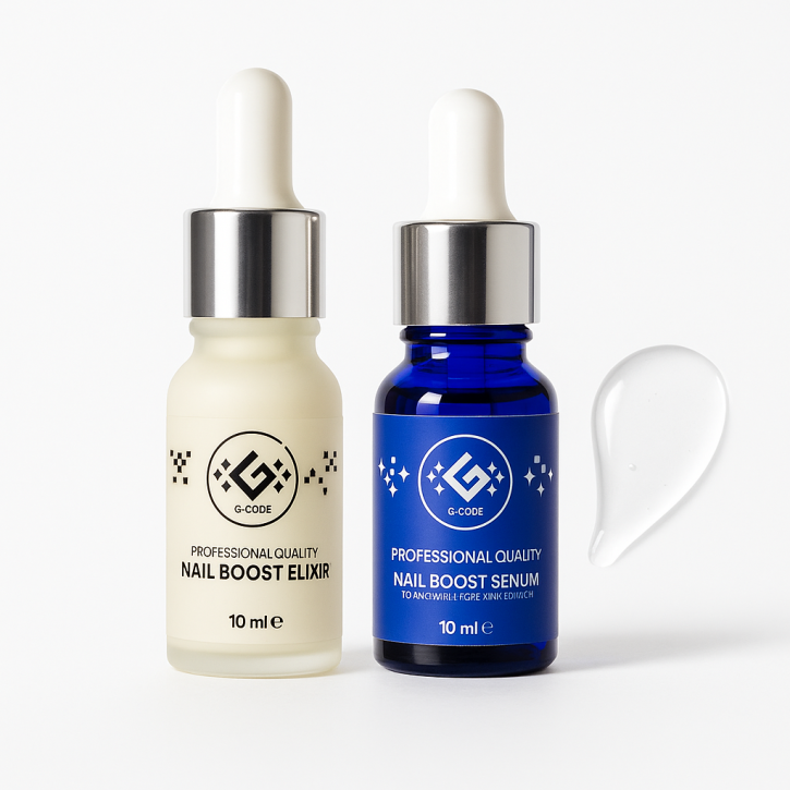 Набір для відновлення нігтів: Nail Boost Serum + Nail Boost Elixir